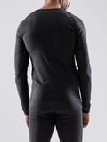 Комплект термобелья Core Wool Merino Set M black melange с шерстью мериноса