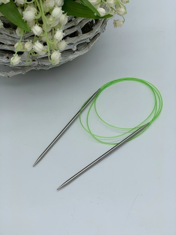 Hiya-Hiya Steel Fixed Circular  Спицы круговые 4,5 мм 80 см