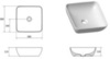 Ravak XJX01138001 Умывальник UNI 380 S SLIM керамический белый