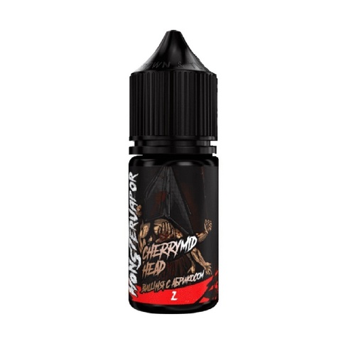 Жидкость MONSTERVAPOR Salt 2% 30 ml - Cherrymid Head (вишня с абрикосом)