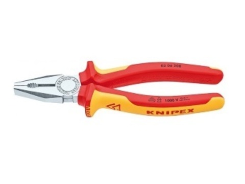 Плоскогубцы комбинированные 1000V KNIPEX, KN-0306180, 180 мм
