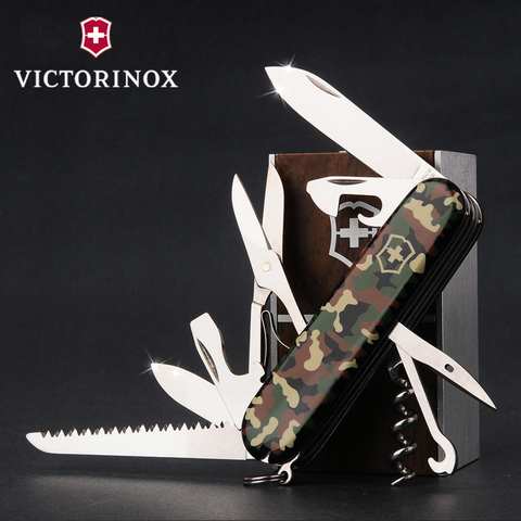 Нож складной Victorinox Huntsman Camouflage, 91 mm (1.3713.94)