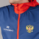 Беговая ветровка с капюшоном Nordski Run Patriot мужская