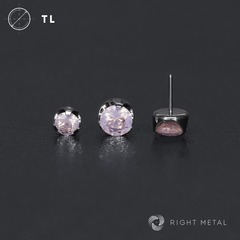 Flat Faceted Rose Quartz Б/Р