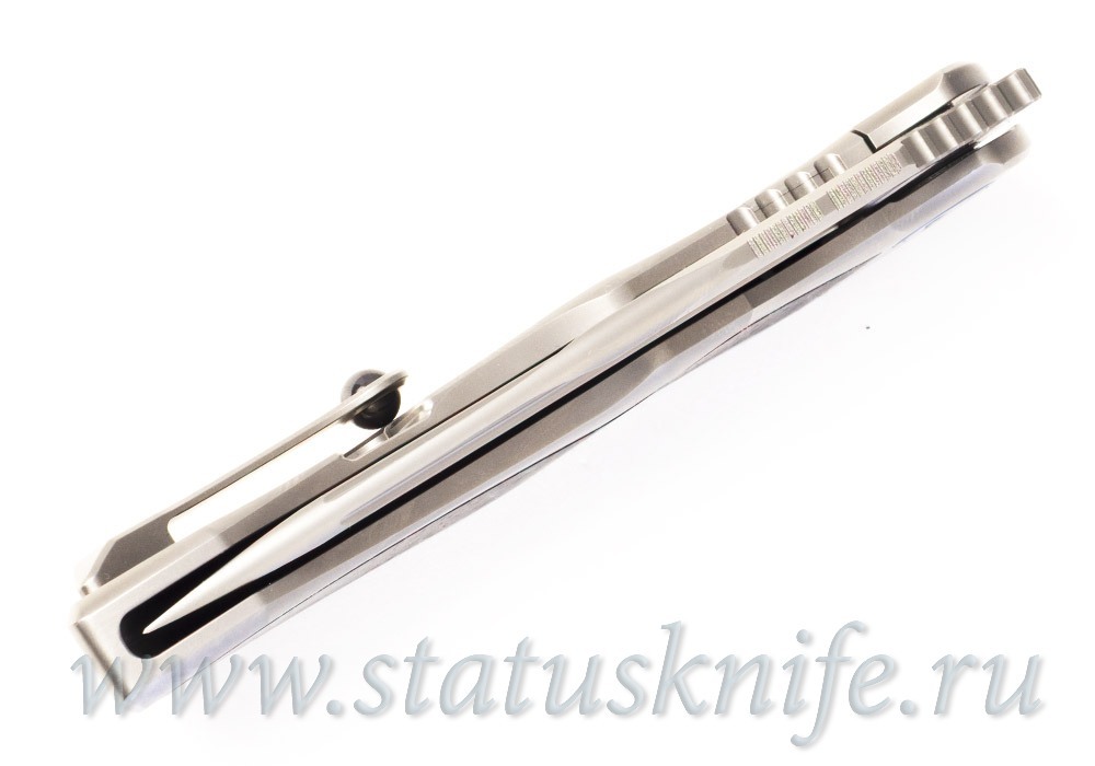 Нож Microtech Anax Integral 190C-7CFITI Bead Blast