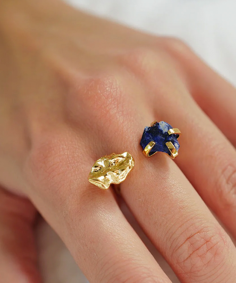Кольцо The Wild Flower Blue Lapis