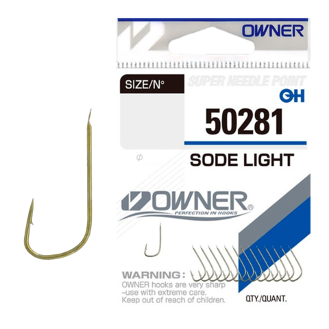 50281 № 12 Крючки OWNER/C'ULTIVA SODE LIGHT / продажа от 5 уп.
