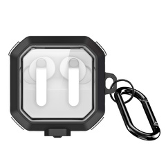 Чехол с черными рамками из TPU и PC для наушников Samsung Buds4 и Buds 4 Pro, серия SECD Series Case от Dux Ducis