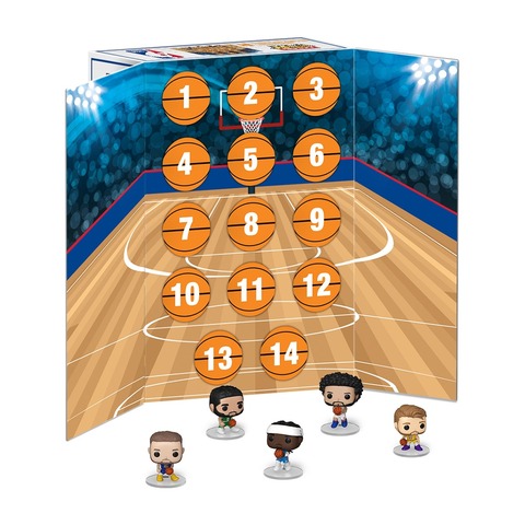 Набор подарочный Funko Advent Calendar NBA S1 (Pkt POP) 14 day 14шт 92919