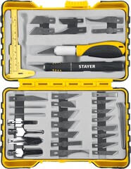 STAYER 33 предм, набор резцов, Professional (1831-H33)