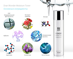 Увлажняющий Сбалансированный Тонер New Wonder Moisture Toner. Dran 150ml