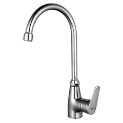 Lemark LM6555C Смеситель для кухни с поворотным изливом, высота излива 26 см, длина 17 см, латунь/хром фото