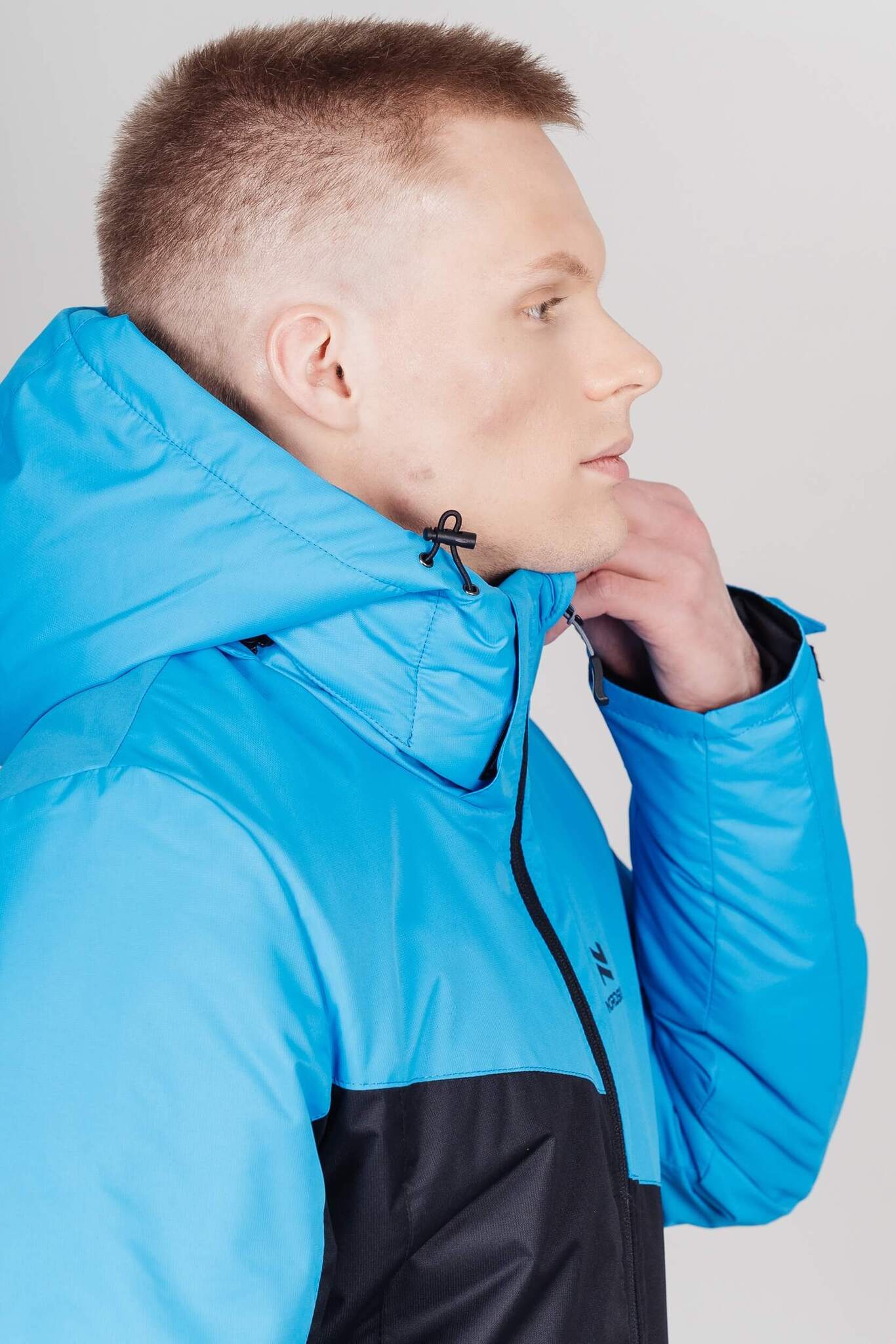 Мужская зимняя лыжная куртка Nordski Active синий-черный - 4
