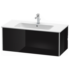Duravit XSquare XS407304040 База под раковину 1010х478х400 мм, с 1 выдв ящик, цвет черный глянц (для 233610) фото