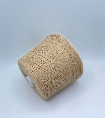 Luxury Selection by Ri.Go(пр.Италия), art-Cotone Seta ,2/15 750м/100гр, 50%Шелк 50%Хлопок , цвет-Кэмел ,арт.29242