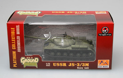 Модель Тяжелый танк ИС-3М масштаб 1:72