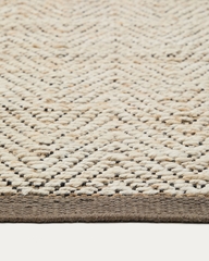 Ковер Tambo из джута бежевого цвета 70 x 140 см