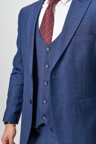 Костюм мужской - тройка Slim Fit Slavasio 34/67