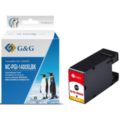 Картридж струйный G&G PGI-1400XL BK чер.  для Canon MB2050/MB2350/MB2040