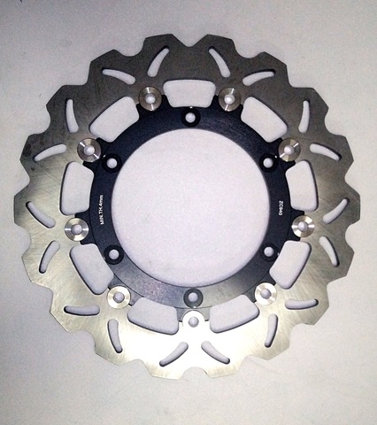 Диск тормозной передний лепестковый на Aprilia ETV CAPO NORD/ABS 2001-2008 г.в.