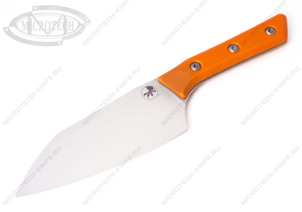 Нож Microtech Kitchen Santoku G-10 3200-10EM Ember