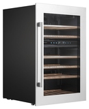 Винный шкаф Temptech Oslo OZ90DX двухзонный серебристый