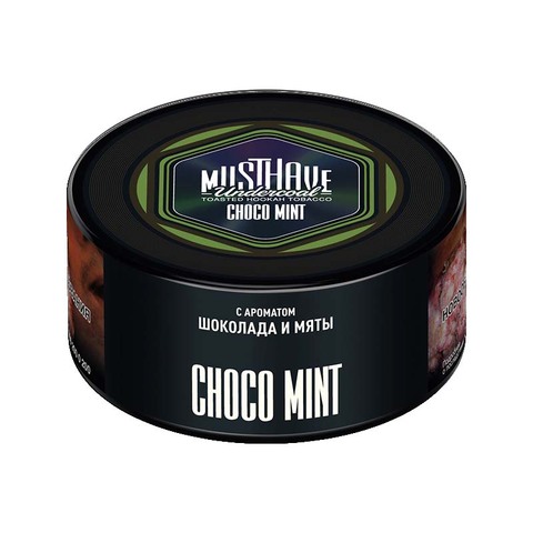 Табак для кальяна Must Have Undercoal 25гр - Choco Mint с ароматом Шоколада и Мяты
