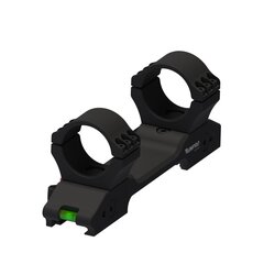 Быстросъёмный моноблочный кронштейн Aimpro на picatinny/weaver D34мм H36мм с уровнем, наклон 20 MOA