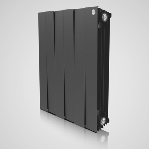 Royal Thermo PianoForte Noir Sable 500 НС-1176334 Радиатор биметаллический 8 секций