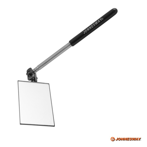 Jonnesway AG010033 Телескопическое зеркало прямоугольное, 50-92 мм, L- 293-435 мм 47019