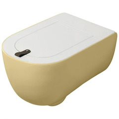 ArtCeram The One THV001 12 00 GIALLO ZINCO Унитаз подвесной, цвет: жёлтый фото