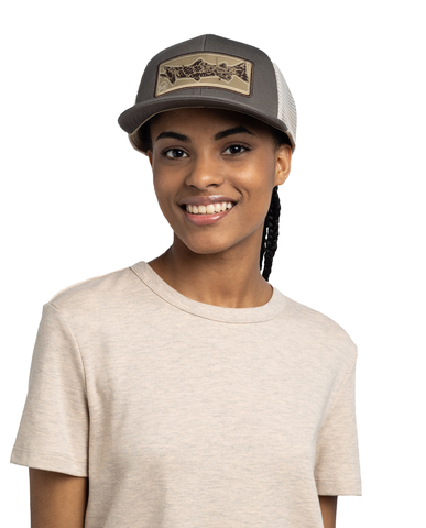 Картинка кепка Buff Explore Trucker Cap Lake River Khaki - 3