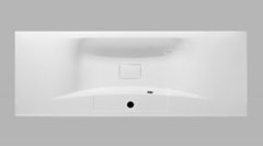BelBagno BB1200/450-LV-MR-PR Раковина из искусственного мрамора, цвет: белый фото