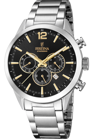 Часы мужские Festina F20343/4 Timeless Chronograph
