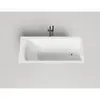 Salini Cascata 104113G Ванна встраиваемая 169.8х75, цвет: белый