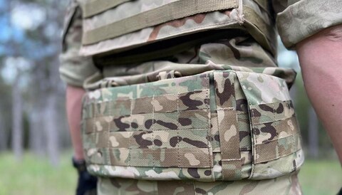 РАЗГРУЗОЧНЫЙ ТАКТИЧЕСКИЙ ПОЯС ИК-ремиссия, с полной подготовкой под баллистику - внутри пояса ткань турист и пенка 66 кг/м3. Производство Россия