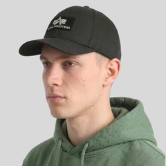 Бейсболка Alpha Industries Cap VLC II Black (Черный)