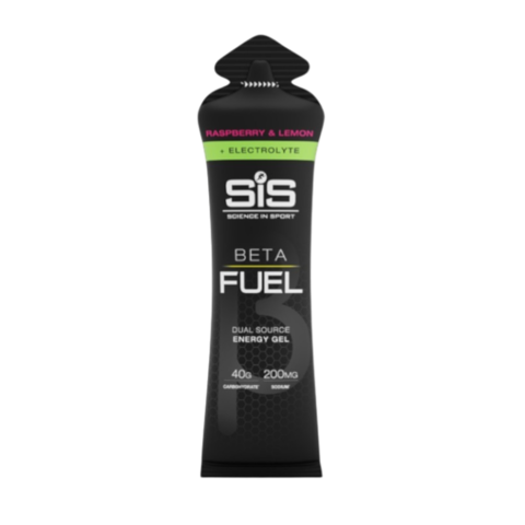 Углеводный гель с электролитами SIS Beta Fuel 60 мл малина-лимон