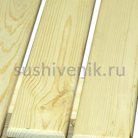 Лавка из ангарской сосны для бани - 5