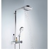 Hansgrohe Raindance Select E 27127000 Душевая система внешнего монтажа с термостатом 110 см с верхней лейкой 30х19 см 3 режима