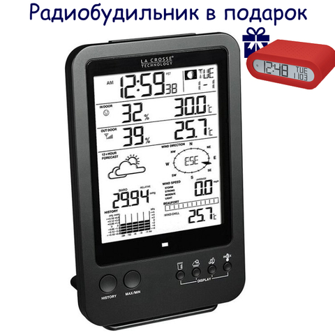 Погодная станция LaCrosse WS1650 с измерением скорости ветра Погодная станция LaCrosse WS1650 с измерением скорости ветра
