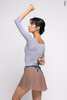 Wrap chiffon skirt with ties | wet_sand