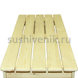 Лавка из ангарской сосны для сауны - 5