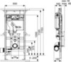TECE TECElux 9600400 Инсталляция для унитаза