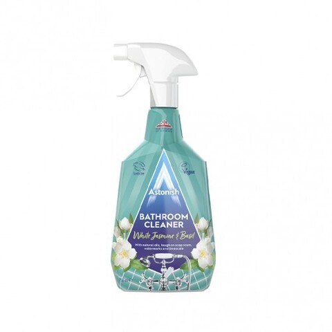 ASTONISH Универсальный очиститель для ванной комнаты White Jasmine & Basil 750мл