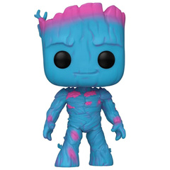 Funko POP! Marvel Guardians Of The Galaxy 3 Groot (BLKLT) (Exc) 10
