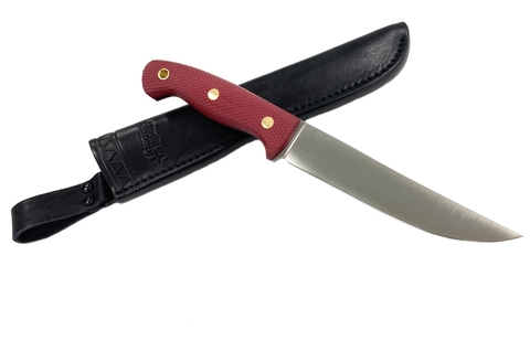 Нож Meat Master, N690, микарта красная, 241.1757, Южный крест