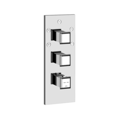 Gessi 43111#031 Внутренняя часть встраиваемого термостатического смесителя с 5ю выходами и селектором фото
