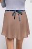 Wrap chiffon skirt with ties | wet_sand