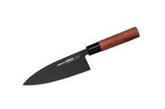 Нож кухонный Деба Samura OKINAWA Stonewash 170 мм*
